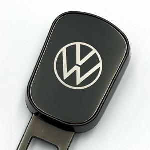 폭스바겐 안전벨트 연장 클립 메탈 소재 커버 1개입