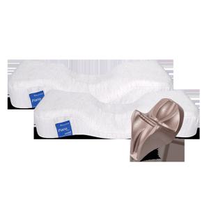 (방송에서만-) 가누다 블루라벨 피아노 베개 세트 (베개2개+머리냅+추가 애쉬네이비 겉커버 2장)