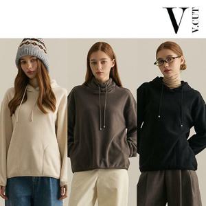 [25FW 최신상] 브이컷 소프트 플리스 풀오버 3종