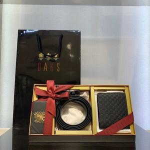 (신세계강남점)[선물세트] 닥스 남성 지갑벨트 SET (DBWA0F363/DBBBE0E711)