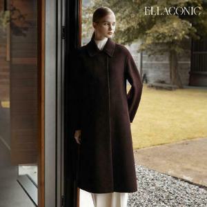 [런칭가299,000원→10만원 인하] 엘라코닉  캐시미어울 핸드메이드 롱 코트