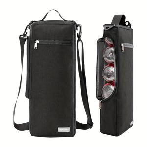 TEMU 1개 골프 가방용 단열 누출 방지 쿨러 슬리브 - 강력한 단열, 휴대용 골프 음료 캐리어 (얼음 팩 수납 공간 포함), 내구성 있는 구조, 세련된 디자인 및 다양한 색상 옵션, 골프 가방 및 여행과 호환 (전원 불필요)|얼음주머니|골프용품