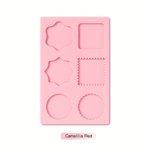 TEMU 왁스 스탬프용 실리콘 몰드, 구리 헤드 링과 왁스 비즈 커버가 특징이며, 쉬운 탈지 및 내열성을 위해 설계되었으며, 예술적이고 산뜻한 미학을 갖추고 있습니다.|편지지|실링왁스