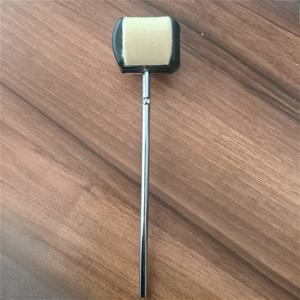 TEMU 재즈 드럼 세트 더블 페달, 스텝온 펜트 햄머 헤드, 베이스 드럼용 듀얼 액션 풋 트리거, 블랙 & 화이트, 드러머에게 유니버설 피트