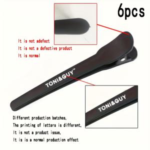 TEMU 6개/12개입 전문가용 헤어 브레이딩 클립 - 스타일링을 위한 튼튼한 플라스틱 악어 클립, 모든 헤어 타입에 안정적인 고정력, 브레이드, 번 & 업스타일에 적합, 헤어 스타일링 액세서리, 헤어 액세서리, 세련된 클립 디자인, 견고한 클립 구조