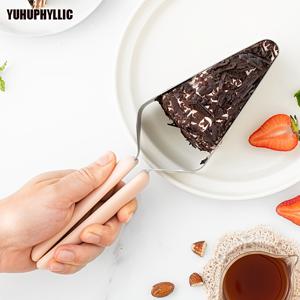 TEMU YUHUPHYLLIC 스테인레스 스틸 케이크 슬라이서 - 전문 피 서버 및 치즈 케이크 커터, 쉬운 서비스를 위한 튼튼한 케이크 디바이더 도구, 주방 액세서리