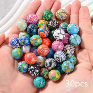 TEMU 16/30개 혼합 볼 세트, 16mm/0.63인치, 아름다운, 실내 장식, 정원 장식, 축제 파티 장식, 독특한 가정 장식 및 아쿠아리움