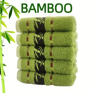 TEMU 현대식 욕실 타월 세트 5pcs - 자가 치유 빠른 건조 욕실 & 샤워 타월, 장식 포함, 초극세사 가벼운 베이지, 고흡수력 홈 욕실용 - 섬유 타월 (세탁기 사용 가능)|수건|샤워타올|샤워커튼