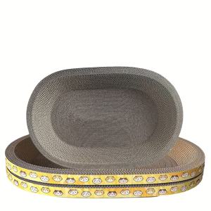 TEMU 1개 내구성 있는 판지 고양이 스크래치 포스트 & 등반 프레임 - 발톱 프린트 디자인의 인터랙티브 놀이 장난감, 실내용 고양이를 위한 고품질 스크래처, 편안한 휴식 및 놀이용 애완동물 액세서리, 클로 유지 도구, 튼튼한 구조