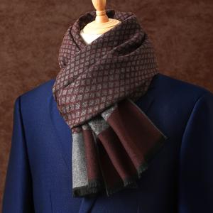 TEMU 여성 & 남성용 체크 스카프 숄 - 양면 럭셔리 롱 넥 스카프, 웨딩, 파티, 야외 여행용 - 빈티지 타이다이 그리드 패턴 어스톤 (///) - 모든 목 사이즈에 맞는 논탄성