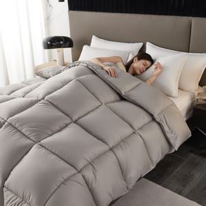 TEMU 한겨울용 구스 다운 이불 호텔 거위털 담요