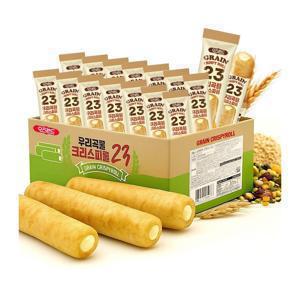 TEMU 우리곡물 23곡 크리스피롤 660g(약66개입) / 국내산 곡물 / 부드러운 크림치즈 가득 / 바삭고소