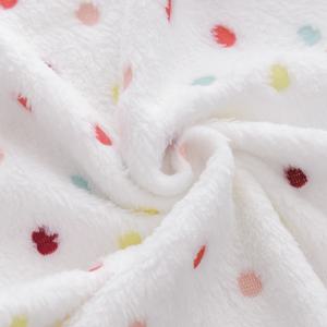 TEMU 고급 폴카 도트 코랄 플리스 애완동물 담요 - 모든 견종을 위한 부드럽고 플러시 개 & 고양이 이불 | 소형부터 대형 애완동물까지의 아늑한 직사각형 침대 매트, 침대용 담요