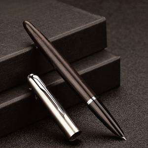 TEMU 1개 마호가니 만년필, 필기 연습용 0.38mm, 성인용 우드 스템 만년필 클래식 레트로 남녀 공용 고급 서예 사무실 서명 만년필|캘리그라피