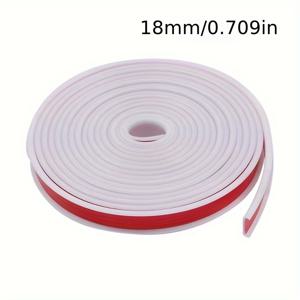 TEMU 100cm 자체 접착 플라스틱 가장자리 밴딩 트림, U자형 가구 트림, 나무 판 둥근 구멍 가장자리 커버, 방수 및 흰개미 방지, 테이블 및 의자에 쉽게 적용 가능