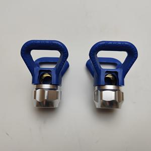 TEMU GRACO 페인트 스프레이 건용 저압 팁 스프레이어 공기 브러시 팁 베이스용 노즐 홀더 슈트 2개