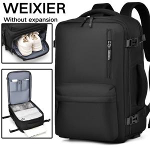 TEMU Weixier 캐주얼 여행 백팩 - 색상, 노트북 및 신발 수납 공간, 조절 가능한 스트랩, 지퍼 잠금, 내구성 있는 폴리에스터 안감, 통근, 학교, 비즈니스 여행에 이상적, 통근용 백팩 | 캐주얼 스타일 백팩 | 조절 가능한 스트랩 백팩