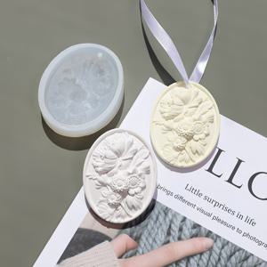 TEMU 1pc 꽃 다이시 실리콘 모양 DIY 아로마 테라피, 석고 조각, 자동차 에어 프레셔, 옷장 왁스 태그, 비정형 꽃 테마 모양|차량용방향제