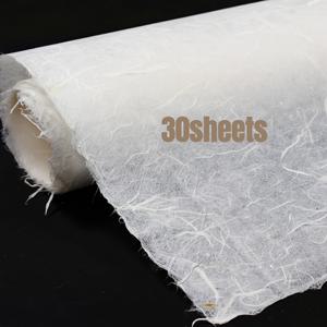 TEMU 수채화, 선물 포장 및 공예 프로젝트를 위한 청수 운룡 수제 쌀 종이, 식물 섬유 종이