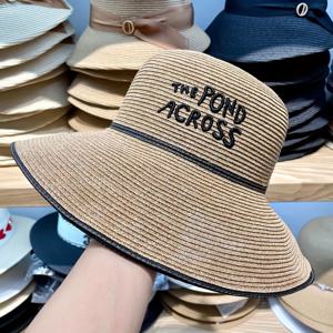 TEMU 1개 여성용 빈티지 프렌치 스타일 와이드 브림 썬햇, 여름용 와이드 비치 우산, 해변, 웨딩, 파티용 통기성 아웃도어 휴가 모자 - 논스트레치 핏 (사이즈 확인 필수)