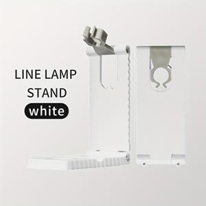 TEMU 벽걸이형 네일 폴리쉬 정리대 - 2칸 구획, 미러 & 도구 홀더 포함, 공간 절약형 미니멀 디자인, 홈 또는 살롱용, 15g 이상 용량, 세련된 화이트 컬러, 살롱 전문가용