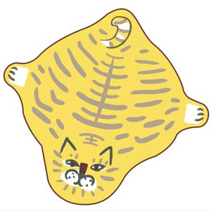 TEMU 귀여운 동물 시리즈 미끄럼 방지, 내마모성, 마법 같은 자체 접착 천 카메라 랩 천, 휴대용 화장품 보관 가방