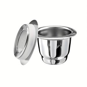 TEMU 1개 재사용 가능한 스테인리스 커피 캡슐, 네스엑스 필터 커피 캡슐 더 기름진, 커피 액세서리