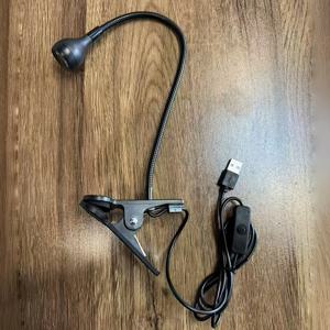 TEMU USB 플러그 앤 플레이 젤 네일 터치 플래시 램프, 휴대용 LED X 램프 클립 포함 고니넥 자외선 네일 드라이어