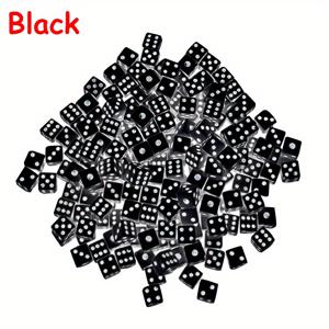 TEMU 500개 8mm 미니 스퀘어 앵글 포인트 다이 - 컬러풀한 PP 재질, 쉽게 쏘는 디자인, 파티 게임 및 테이블탑 액세서리에 이상적, 게임 액세서리 | 컬러풀한 다이 | 둥근 모서리|주사위