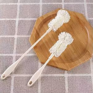 TEMU 스펀지 청소 브러쉬 2개입, 병, 컵, 보온병 및 다양한 종류의 물병에 적합.