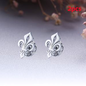 TEMU 2개 세트 패셔너블 크리스천 성인 꽃 디자인 브로치, 합금 소재, 일상 및 저녁 파티용, 가족과 친구를 위한 선물