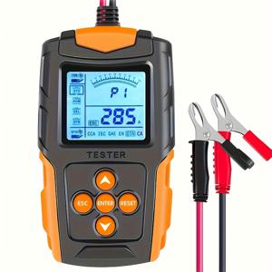 TEMU 12V/24V 차량 배터리 & 알터네이터 테스터 - 전압, 전류, 저항, 진단 디지털 멀티미터 - 차량, 트럭, SUV용 헤비 듀티 자동차 테스터 (배터리 제외), 트럭 유지 보수, 컴팩트 디자인, 트럭 소유자