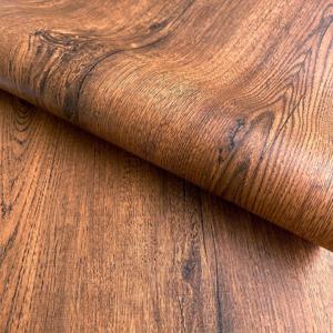 TEMU 셀프 접착 방수 벽지 - 갈색 나무 무늬, 쉽게 세척 가능한 PVC 벽지, 홈 스티커 배경 벽 커버, 두꺼운 나무 패턴 벽지 롤 - 계단, 사물함, 바닥 등 다용도 고강도 지역용 | 내구성 강화 및 스크래치 방지