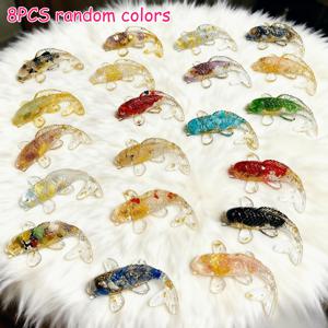 TEMU 4/8/10개 리얼 고이 물고기 장식, 천연 자갈 포함 - 부를 끌어오는 풍수 화장, 레진 & 어항 장식 (어항, 자동차, 데스크탑, 실내/실외 사용), 전기 불필요, 노동절 선물 아이디어, 어항 장식, 데스크탑 장식품, 생생한 장식품, 섬세한 장인 정신, 장식 장식품, 홈 데코레이터, 자동차 장식품, 수제 장식품, 부를 끌어오기, 선물 쇼핑객