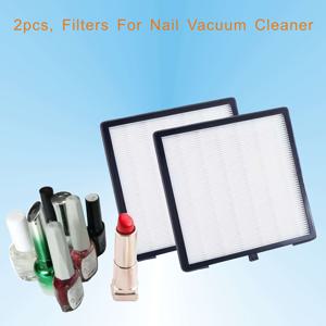 TEMU 2개 세트 전문 네일 먼지 컬렉터 필터, 무취 진공 청소기 액세서리 매니큐어 도구용, 탈착식 네일 파우더 머신 필터망, 재사용 가능한 복합 PP 소재