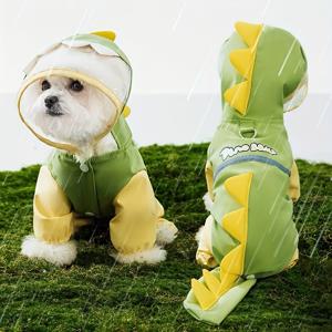 TEMU 애완용 공룡 의상 - 쉬운 슬립온/버튼 디자인, 고품질 (소형, 중형, 대형, 초소형 강아지 & 고양이용) - 그린 & 옐로우 공룡 슈트, 할로윈, 사진 촬영, 일상 놀이용 - 내구성 폴리에스터 애완동물 옷, 공룡 테마 파티 장식, 날씨 방수 코디, 딱 맞는 핏, 동물 캐릭터 의상, 고양이 애호가를 위한 녹색 및 노란색 드레시|강아지옷