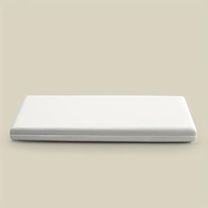 TEMU 1개 메모리폼 목 지지 베개 – 초슬림 슬로우 리바운드 저프로파일 경추 베개, 통기성 메쉬 커버, 미니멀 화이트 디자인 | 옆으로/등으로 자는 사람에게 완벽한 홈, 오피스, 기숙사, 캠핑용|허리보호대