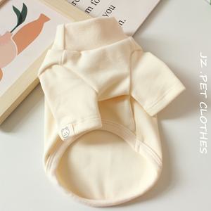 TEMU 소프트 & 스트레치 폴리에스터 개 바지, 탄성 허리띠 - 귀여운 만화 개 디자인, 모든 계절의 편안함, 소형에서 중형 개용, 손세탁 전용, 봄 여름 가을 애완동물 의류, 개 바지