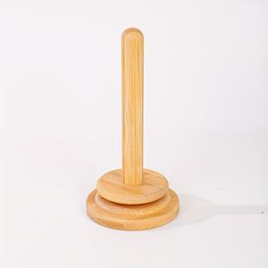 TEMU 대나무 양모 홀더, DIY 스풀 직조 도구, 나무 스풀 자수 도구, 대나무 양모 랙, 나무 스풀 보관 상자, 자수 양모 정리 도구, 양모 양모 보관 랙|DIY