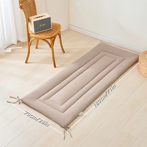 TEMU 1pc 일본식 접이식 바닥 매트리스, 휴대용 롤업 패드, 호텔, 기숙사, 침실 등에 적합, 부드럽고 시원하며 통기성이 좋은 편안함
