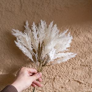 TEMU 인공 꽃다발 5개 세트 - 리얼한 눈 가지 & 신부 합성식물, 미니어처 웨딩/약혼 장식, 테이블 센터피스, 크리스마스, 발렌타인데이, 하누카용 - 관리가 쉬운 인조 식물 (화분 미포함)