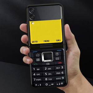 TEMU 삼성 갤럭시 ZFLIP7 ZFlip 5G Z Flip 3/4 Z Flip 7 6 5 4 3 Z Flip 5/6 호환 폰 패턴 하드 백 커버 케이스