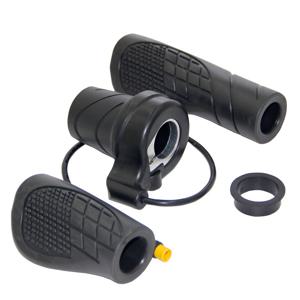 TEMU 1x 실리콘 하프 스로틀 - 전기 자전거/스쿠터/산악 자전거용, 3핀 방수 WP 커넥터, 인체공학적 그립 핸들바 속도 조절, 내구성 강한 비전동 스로틀로 향상된 제어 및 안전성 제공, 스쿠터 가속기,컴팩트 디자인|전기자전거|전기스쿠터