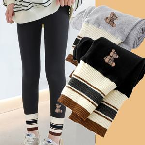 TEMU 2개입 여아용 고탄력 슬림핏 롱 언더웨어 스타킹 - 블랙 시스루 커버리지, 유니폼, 스커트, 드레스용 (봄/가을 레이어링) | 청소년 및 프리틴 여아용 세탁기 사용 가능 타이트 팬츠 | 편리한 주문을 위한 대량 팩