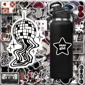 TEMU Y2K 밀레니얼 스타일의 트렌디한 스티커 102개 세트는 휴대폰, 음료잔, 노트북 및 여행 가방 꾸미기에 이상적이며, 다른 사람들을 위한 훌륭한 휴일 선물로 좋습니다.