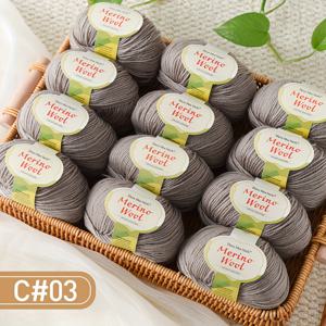 TEMU 12겹 실, 600g, 아름다운 울 니트 소재로 스웨터, 가디건, 모자, 장갑, 스카프, 조끼 제작용. 다양한 색상의 핸드메이드 멀티플라이 울 실, 선물 및 어버이날 선물용|뜨개실