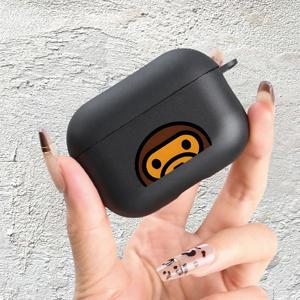 TEMU 트렌디한 새로운 충격방지 무선 이어폰 케이스, 원숭이 머리 패턴, 4/3/2/PRO 2/PRO 호환 - 친구, 가족, , 남자친구를 위한 선물 아이디어, 헤드폰 케이스,보스 이어버드 케이스, 여행 액세서리,스타일리시 커버,패셔너블 액세서리,꼭 맞는 핏,보호 커버,이어버드 보호 커버,음악 애호가