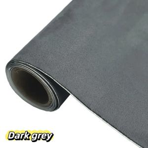 TEMU 셀프 접착 스웨이드 패치 16.93x78.74인치 | 퍼 가죽 수리 차량 내부 개조/도어 패널 중앙 컨트롤 암레스트 리노베이션 셀프 접착 편리한 수리 패치