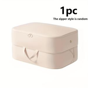 TEMU 1개 초절약형 자동압축 스토리지 백 - 2025 신제품 대용량 초대형 휴대용 압축 스토리지 백, 옷, 이불, 베개, 소파 매트용, 침실 및 거실에 완벽한 공간 절약 정리 도우미, 침대 밑 스토리지, 컴팩트한 디자인,작은 공간 솔루션