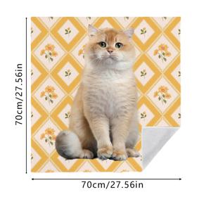 TEMU 1개 특대형 고양이 침대 담요 & 여행용 정리함 - 튼튼한 미끄럼 방지 애완 동물 침구, 다용도 수납, 세탁 가능한 고양이 침대 커버, 카메라 & 노트북 케이스|이불정리함